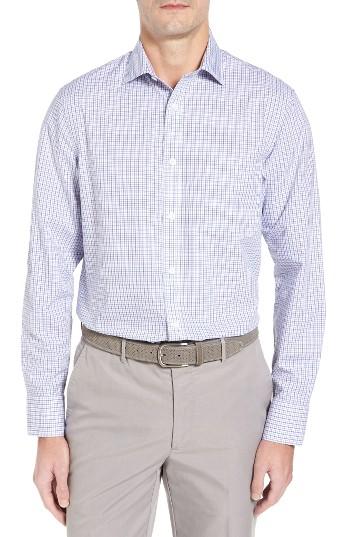 Men's Nordstrom Men's Shop Smartcare(tm) Spread Check Sport Shirt
