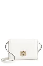 Serapian Milano Mini Ilenea Leather Crossbody Bag - White
