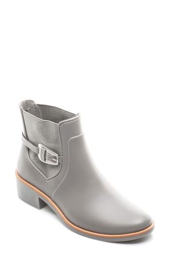 Women's Bernardo Footwear Pansie Rain Boot M - Grey