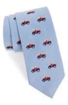 Men's Southern Tide Old School Jeep Cotton & Silk Tie, Size - Blue/green