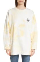 Women's Ganni Stonecrop Isoli Sweatshirt - Yellow