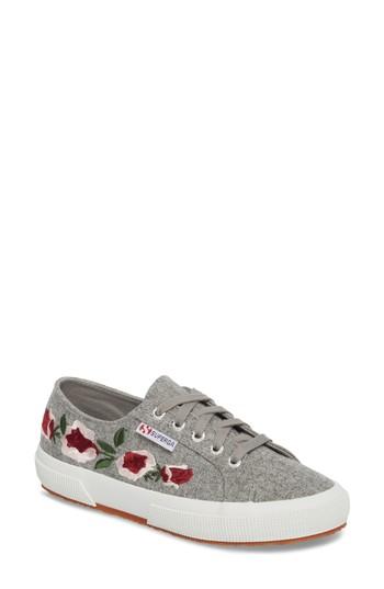 Women's Superga 2750 Embroidered Sneaker Us / 36eu - Grey