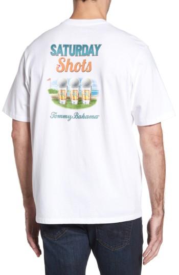 Men's Tommy Bahama Saturday Shots Standard Fit T-shirt, Size - White
