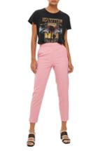 Women's Topshop Tailored Cigarette Trousers Us (fits Like 0-2) - Pink