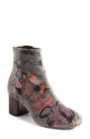 Women's Rag & Bone Drea Block Heel Bootie .5us / 37.5eu - Grey