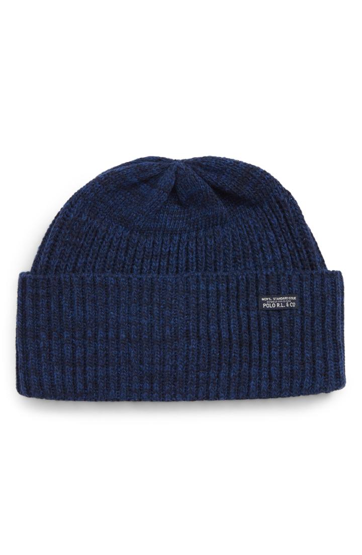 Men's Polo Ralph Lauren Vintage Mountaineer Beanie - Blue
