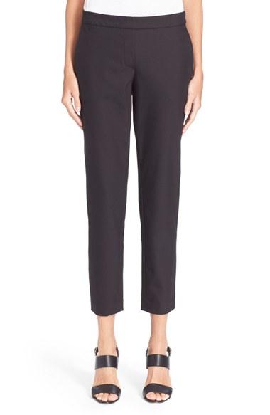 Women's Theory 'thaniel' Trousers - Black