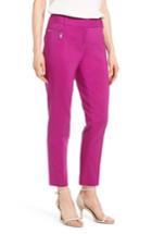 Women's Chaus Dena Zip Pocket Ankle Pants - Purple
