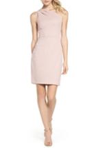 Women's Vince Camuto Glitter One-shoulder Sheath Dress - Pink