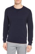 Men's Ted Baker London Kayfed Rib Sleeve Sweater (m) - Blue