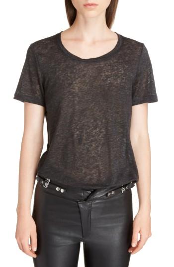Women's Isabel Marant Mika Linen Tee
