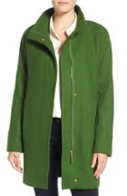 Women's Ellen Tracy Wool Blend Stadium Coat