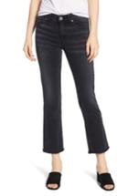 Women's Sts Blue High Waist Crop Flare Jeans - Black