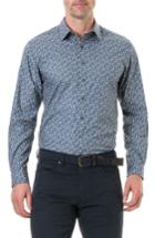Men's Rodd & Gunn Chappel West Regular Fit Penguin Print Sport Shirt - Blue