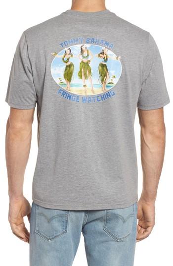 Men's Tommy Bahama Fringe Watching Graphic T-shirt - Grey
