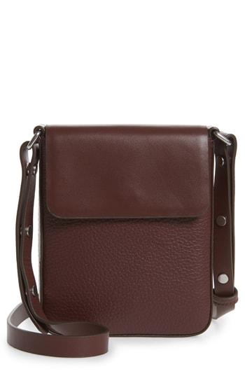 Treasure & Bond Madison Crossbody Bag - Burgundy
