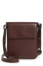Treasure & Bond Madison Crossbody Bag - Burgundy
