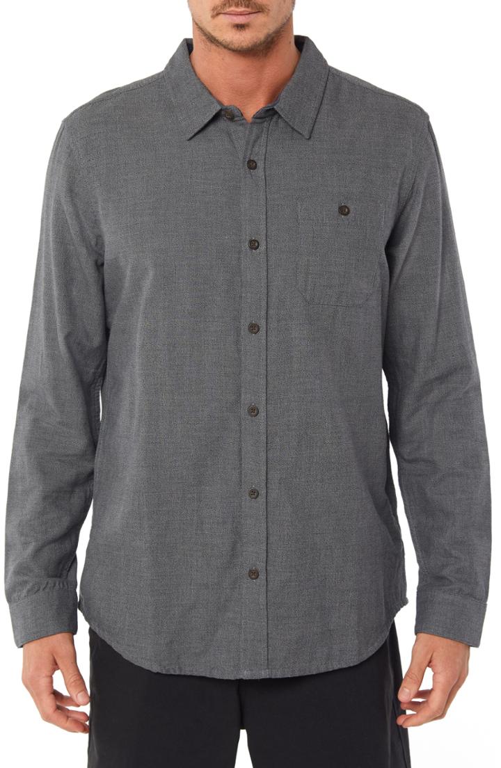 Men's Jack O'neill Journal Sport Shirt, Size Medium - Beige