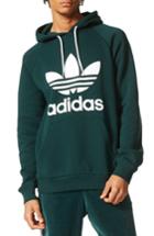 Men's Adidas Original Trefoil Graphic Hoodie - Green