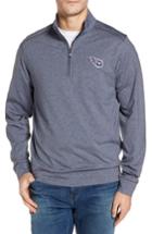 Men's Cutter & Buck Shoreline - Tennessee Titans Half Zip Pullover