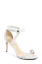 Women's Alexandre Birman Clarita Ankle Tie Sandal M - White