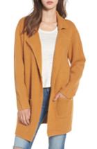 Women's Bp. Knit Sweater Coat, Size - Brown