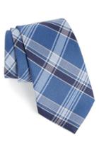 Men's Nordstrom Men's Shop Shadow Plaid Wool & Silk Tie
