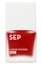 Sep Liquid Sticker Nail - Red