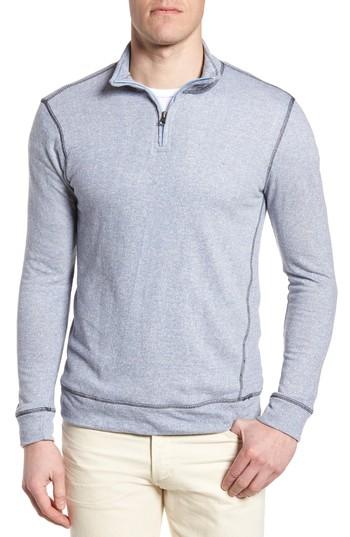 Men's Vintage 1946 Regular Fit French Terry Pullover - Blue