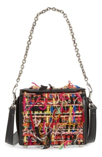 Alexander Mcqueen Box Bag 19 Wishing Tree Tweed Bag - Metallic