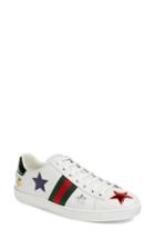 Women's Gucci New Ace Star Sneaker .5us / 39.5eu - White