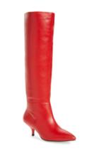 Women's Jeffrey Campbell Germany Knee High Boot .5 M - Red