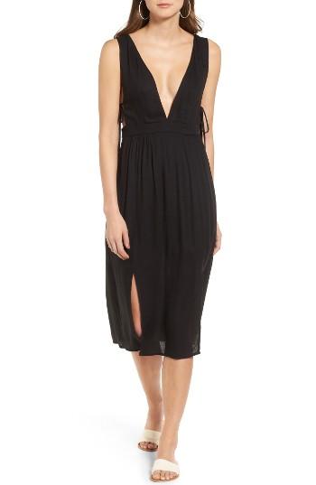 Women's 4si3nna Deep V-neck Midi Dress