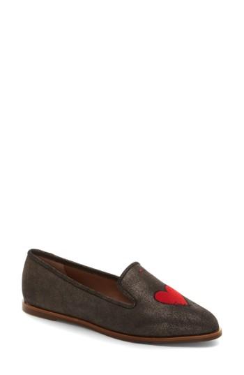 Women's Ed Ellen Degeneres Kamada Love Flat .5 M - Metallic