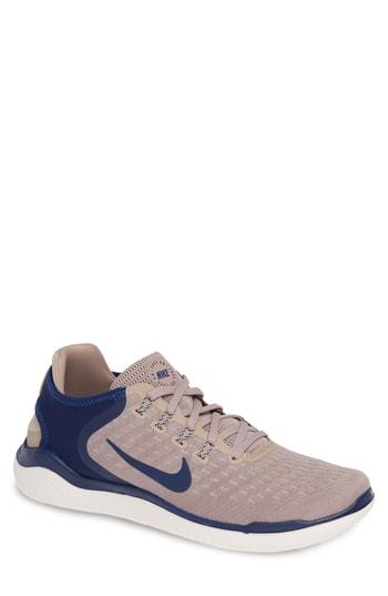 Men's Nike Free Rn 2018 Running Shoe M - Brown