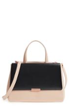 Ted Baker London Dadelph Faux Leather Satchel - Ivory