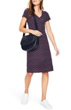 Women's Boden Penelope Print Jersey Dress - Blue