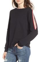 Women's Pst By Project Social T Sporty Cold Shoulder Sweatshirt - Black