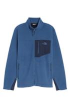 Men's The North Face 'chimborazo' Zip Front Fleece Jacket - Blue