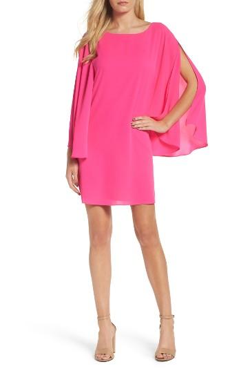 Women's Chelsea28 Butterfly Sleeve Shift Dress - Pink