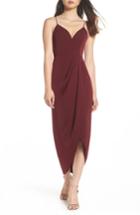 Women's Shona Joy Tulip Hem Maxi Dress - Red