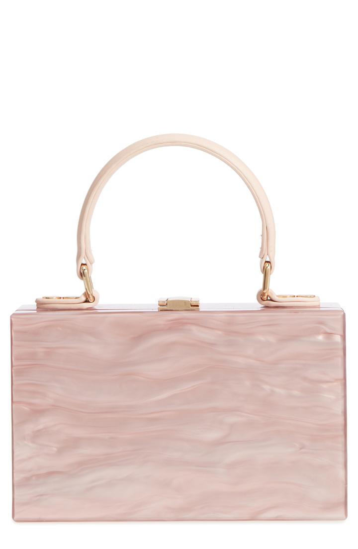 Like Dreams Clara Top Handle Box Clutch -