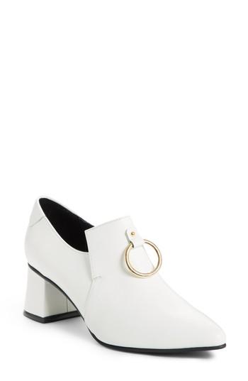 Women's Reike Nen Ring Middle Loafer Pump Us / 36eu - White