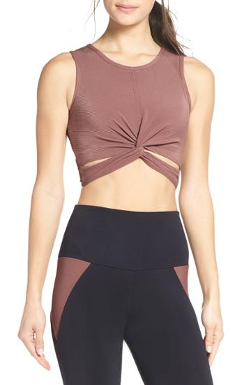 Women's Onzie Front Twist Crop Top