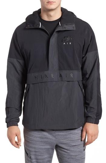 Men's Nike Sportswear Air Hooded Jacket - Black