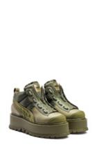 Women's Fenty Puma By Rihanna Platform Sneaker Boot .5 M - Green