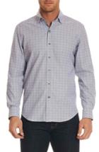 Men's Robert Graham Miles Regular Fit Dot Sport Shirt - Black