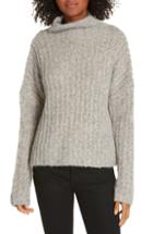 Women's La Ligne Funnel Neck Sweater - Grey
