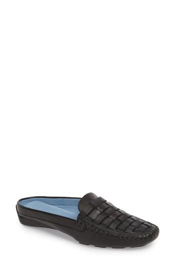 Women's Robert Zur Vera Moccasin Mule M - Black