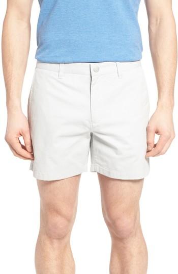 Men's Bonobos Stretch Washed Chino 5-inch Shorts - Grey